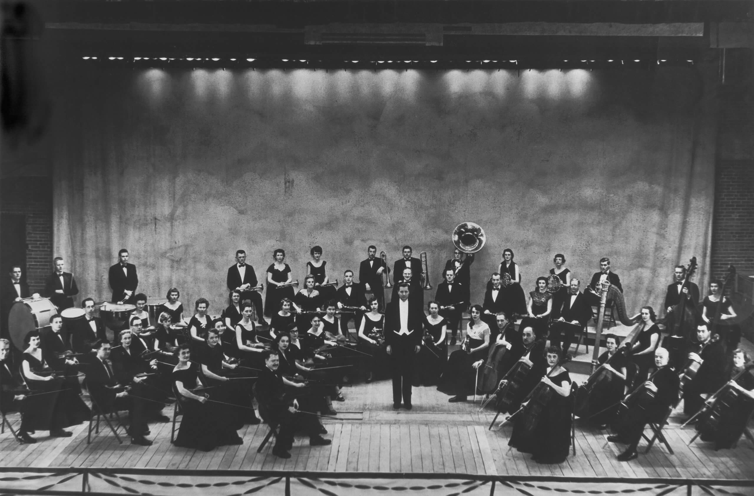 Billings Symphony circa 1954-1955